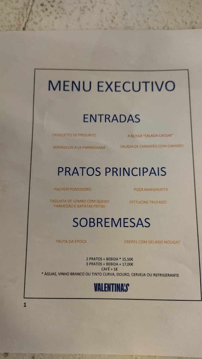 Menu Valentina's Porto-5